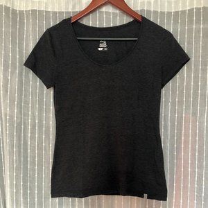 Dark Grey V-Neck Tee